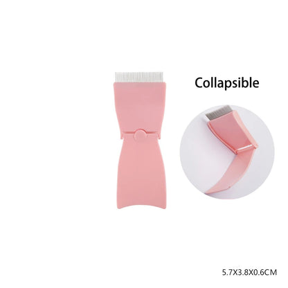 Brosse & Peigne à Cils Repliable 💖 – Sépare, Courbe et Définit Tes Cils