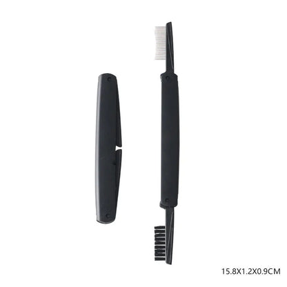 Brosse & Peigne à Cils Repliable 💖 – Sépare, Courbe et Définit Tes Cils