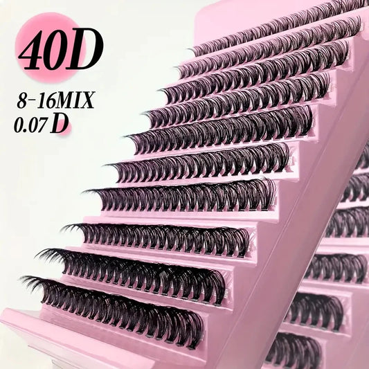 Cils Individuels 40D – Volume Naturel & Pose Facile