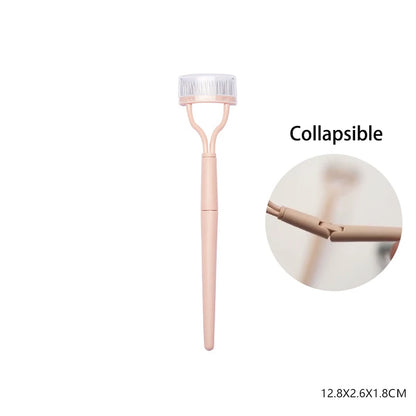 Brosse & Peigne à Cils Repliable 💖 – Sépare, Courbe et Définit Tes Cils
