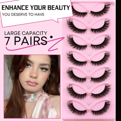 Faux Cils Cat Eye – Effet Naturel et Regard Allongé