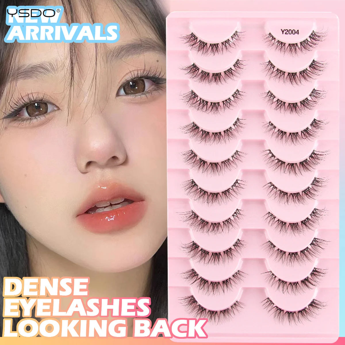 Cils Effet Fox Eye 🦊 – Allongent le Regard & Offrent un Volume Naturel (3 ou 10 paires)