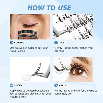 Colle à Faux cils - Séchage Rapide & Tenue 48h | Résistante à l'eau