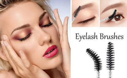 Brossettes à Cils & Sourcils – Lot de 50